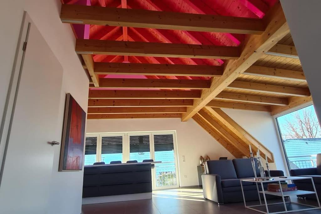 Moderne Ferienunterkunft/Wohnung Burgthann Kültér fotó