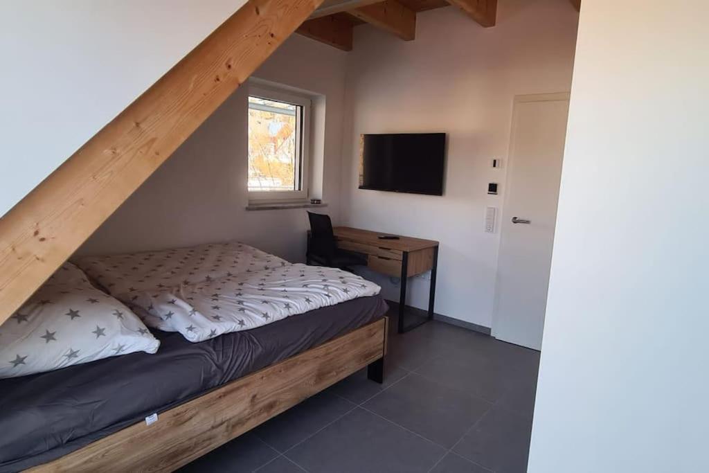 Moderne Ferienunterkunft/Wohnung Burgthann Kültér fotó