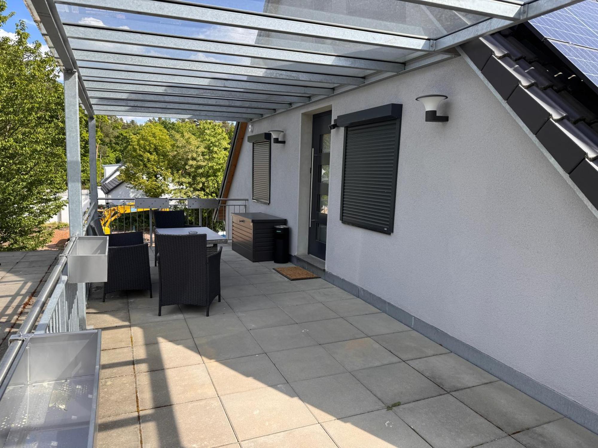 Moderne Ferienunterkunft/Wohnung Burgthann Kültér fotó